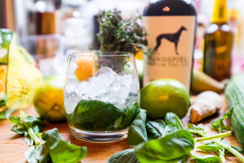 Gin Basil Smash