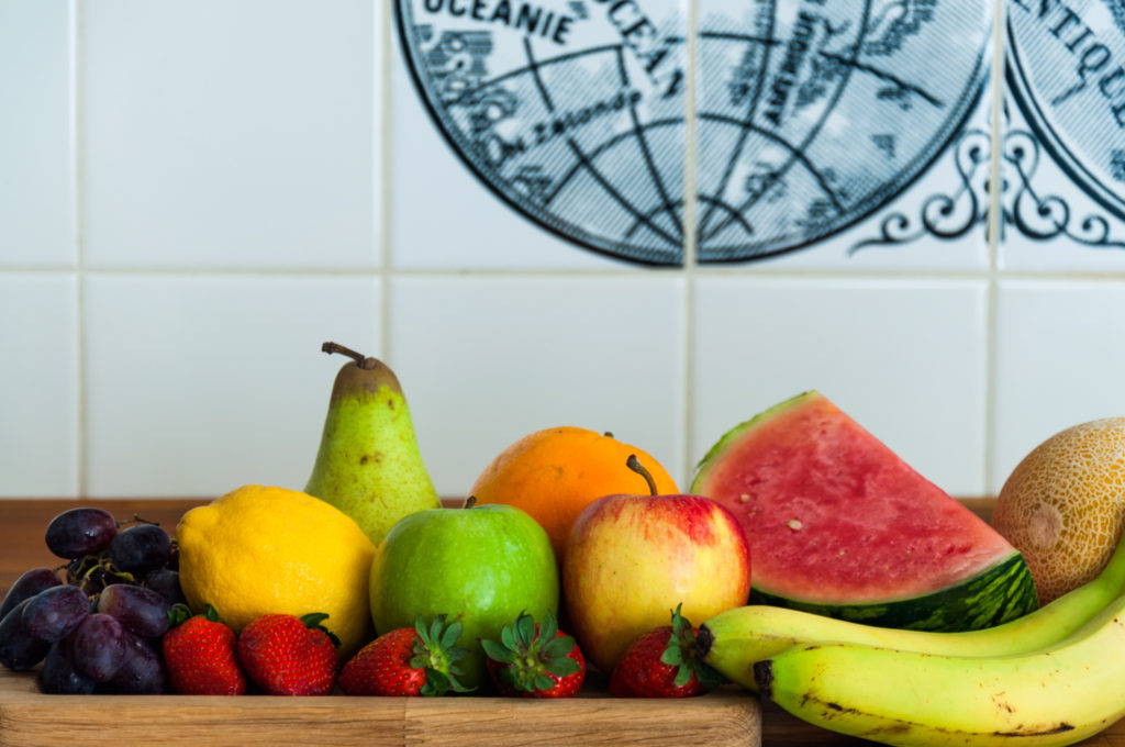 Some Fruits nicely arranged